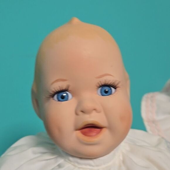 Vintage Seymour Mann Happy  Baby Boy Girl Lifelike Porcelain Doll Lot - Picture 2 of 12